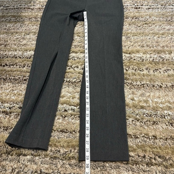 NWT Talbots size 4 Refined Bi-Stretch Straight Leg Pants High Waist Gray - Picture 11 of 12